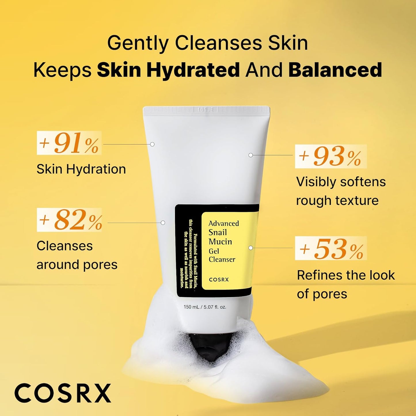 Snail Mucin Gel Cleanser