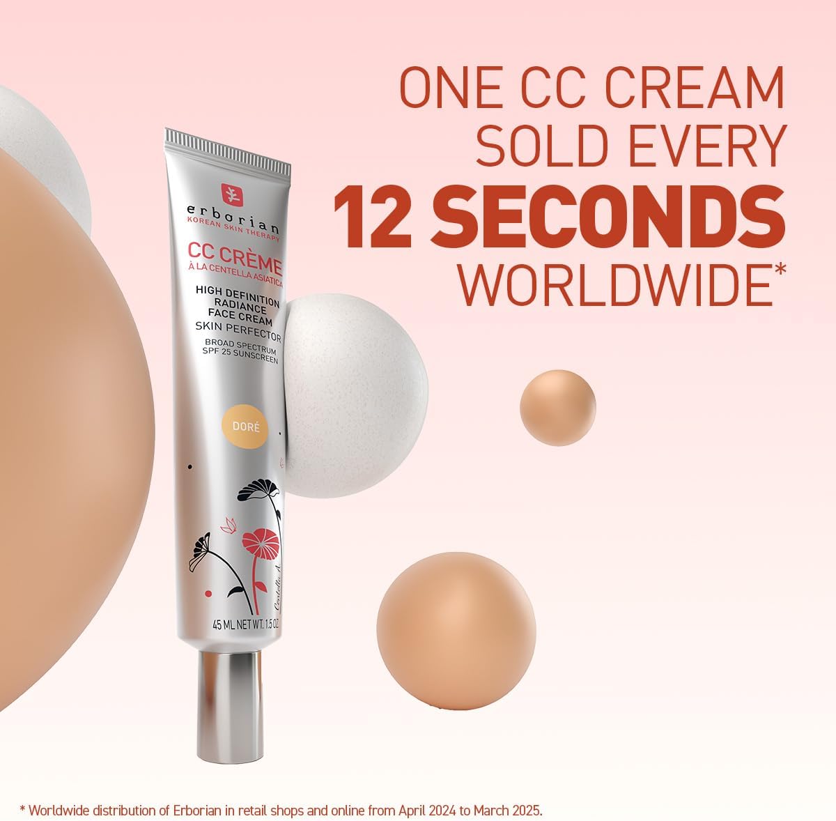 Erborian CC Cream SPF 25 – Instant Glow & Moisturizing