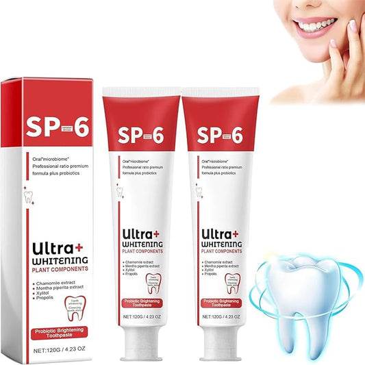 2 Pcs SP-6 Ultra Whitening Toothpaste