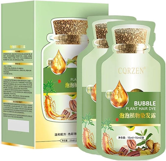 Bubble Hair Dye Shampoo 10 Packs