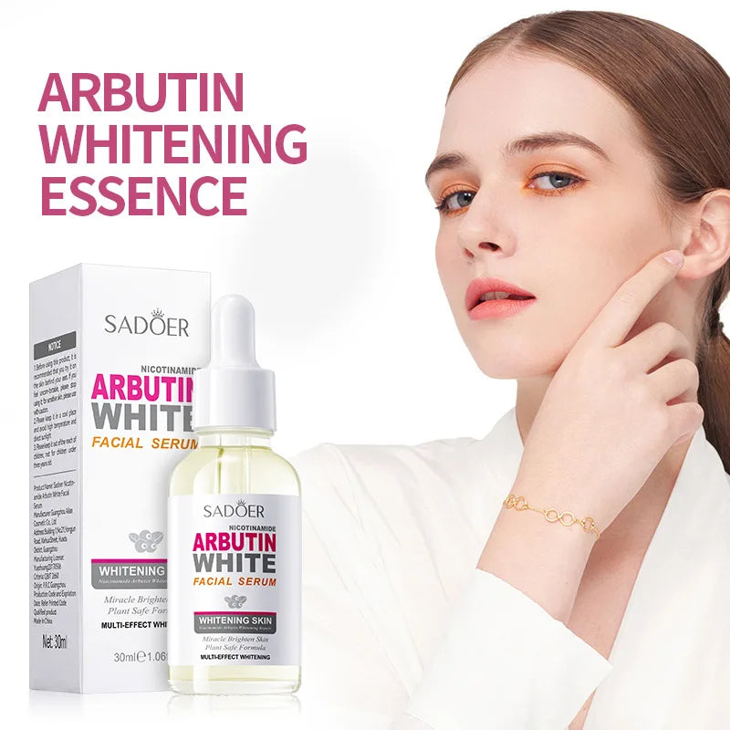 SADOER Arbutin Face Serum Moisturizing Nourishing Firming Brightening